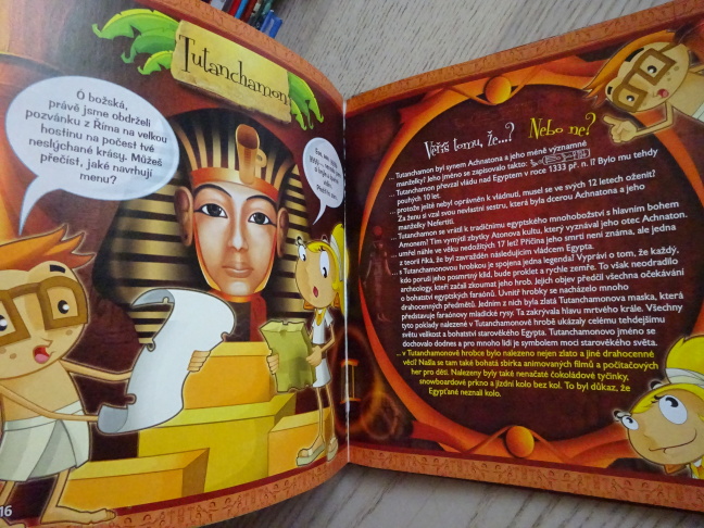 MUMIE OŽÍVÁ!, EGYPTSKÉ ZÁHADY, **an
