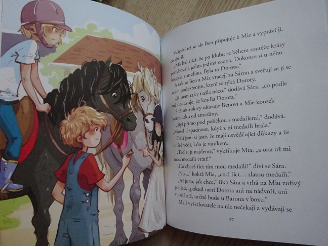ZTRACENÁ MEDAILE, KRÁLOVSTVÍ PONÍKŮ, **an