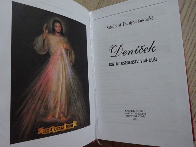DENÍČEK, BOŽÍ MILOSRDENSTVÍ V MÉ DUŠI, FAUSTYNA KOWALSKÁ