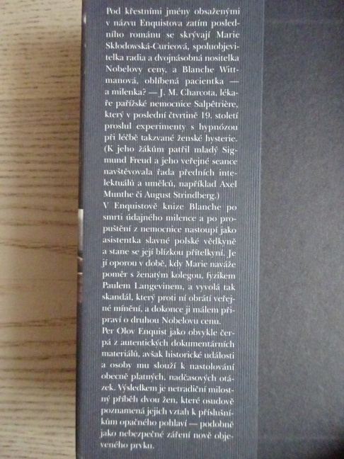 KNIHA O BLANCHE A MARII, PER OLOV ENQUIST, **an