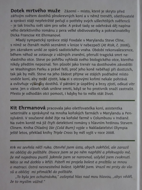 DOTEK MRTVÉHO MUŽE, KIT EHRMANOVÁ, **an