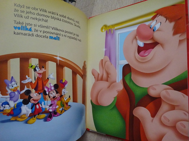 MICKEYHO KLUBÍK 24, MALÝ A VELKÝ!, MICKEY MOUSE,  WALT DISNEY, **an