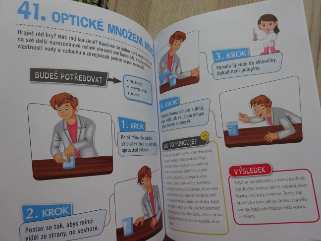 SNADNÉ VĚDECKÉ EXPERIMENTY, 45 ÚŽASNÝCH EXPERIMENTŮ, **an
