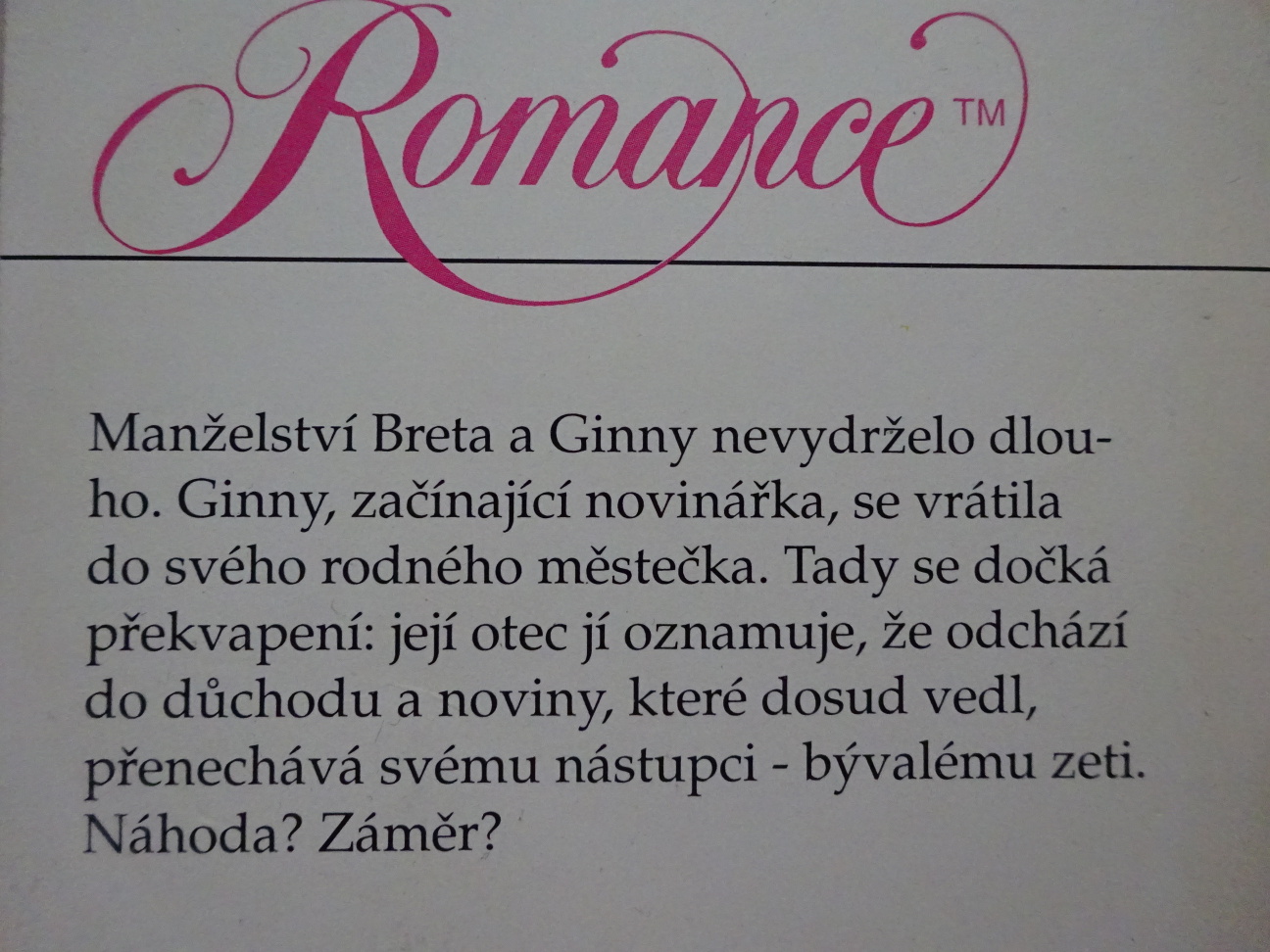 TA PRAVÁ, PATRICIA KNOLLOVÁ, **an