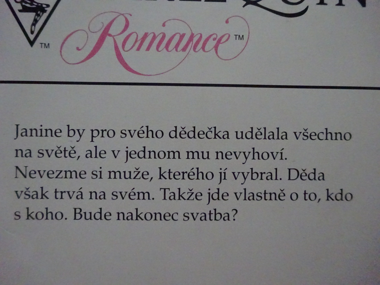 NEJDŘÍV SVATBA, DEBBIE MACOMBEROVÁ, **an