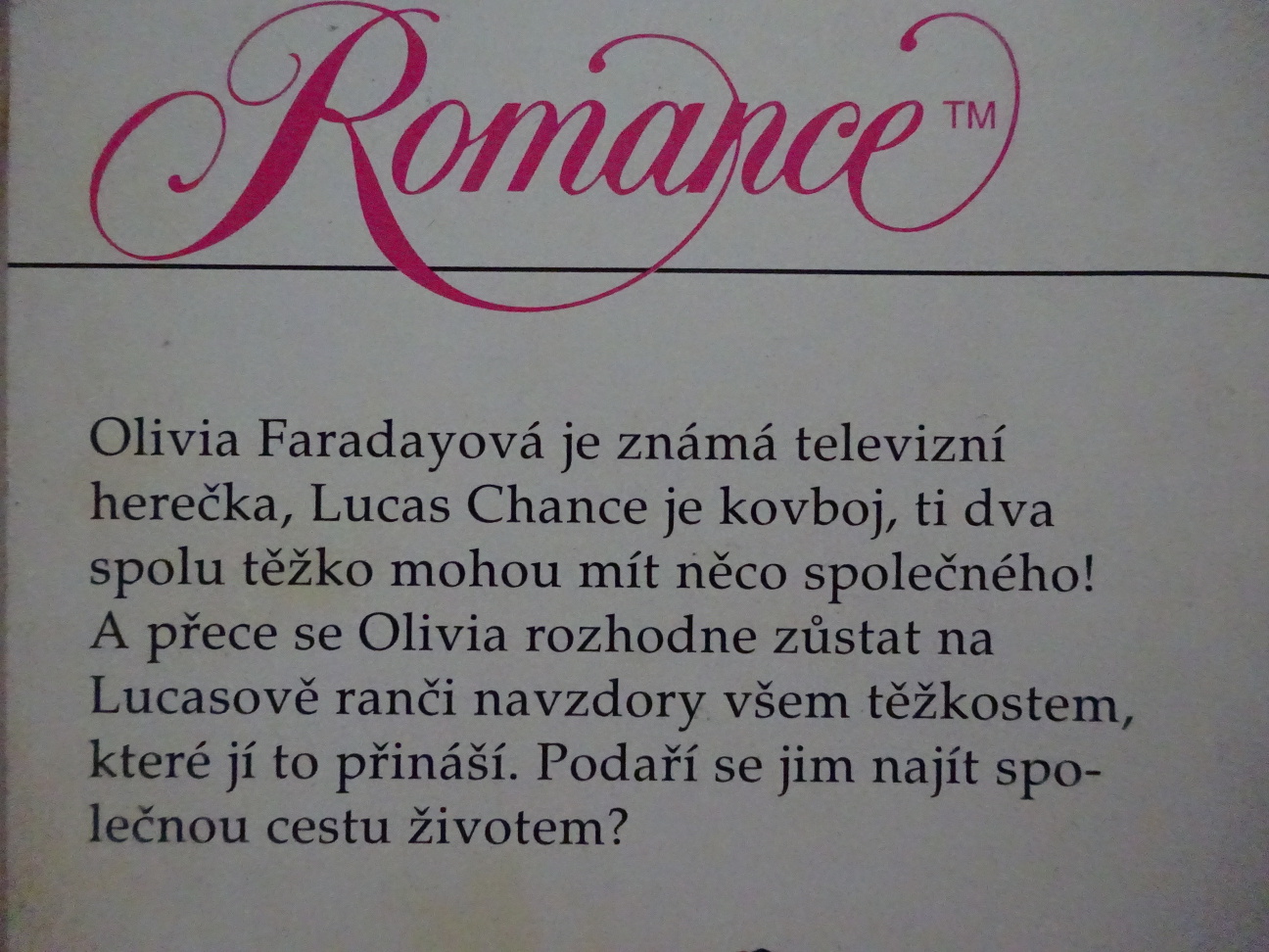 HRÁTKY V SEDLE, HEATHER ALLISONOVÁ, **an