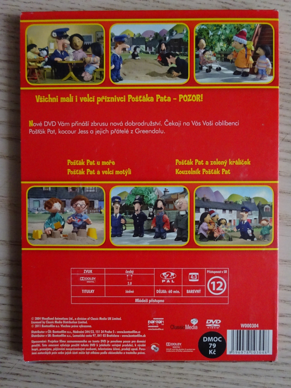 POŠŤÁK PAT, U MOŘE, DVD FILM