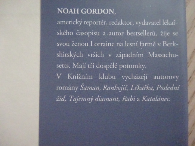 TRIBUNÁL SMRTI, NOAH GORDON, **an