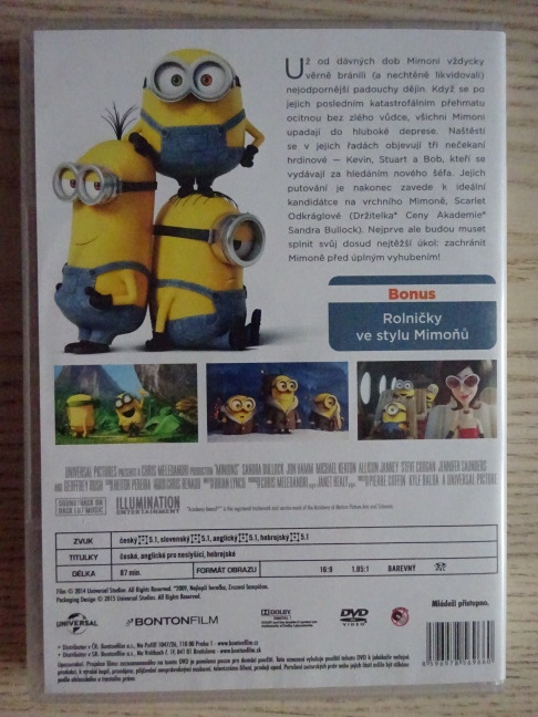 MIMONI, DVD FILM