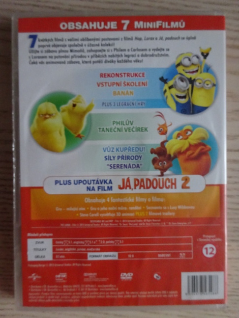 KOLEKCE MINIFILMŮ, DVD FILM