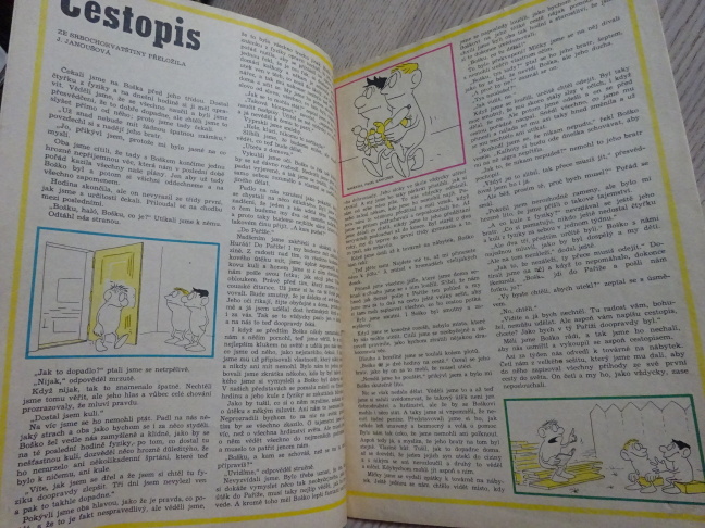 OHNÍČEK 2/1967, KOMIKS, NEPRAKTA, SEKORA, BURIAN