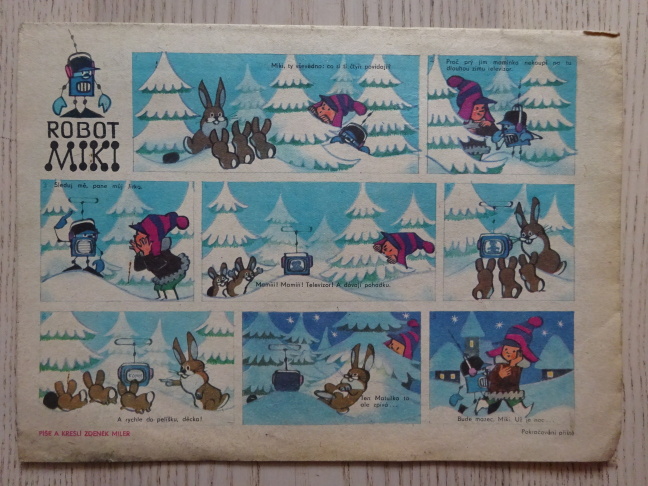 OHNÍČEK 6/1968, KOMIKS, NEPRAKTA, SEKORA, BURIAN