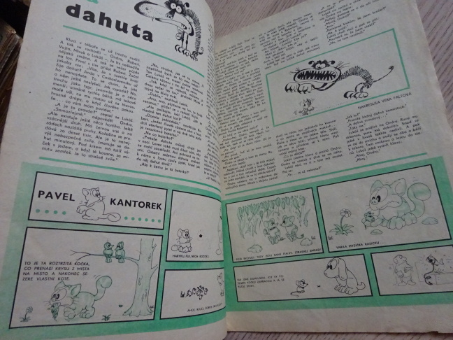 OHNÍČEK 11/1968, KOMIKS, NEPRAKTA, SEKORA, BURIAN