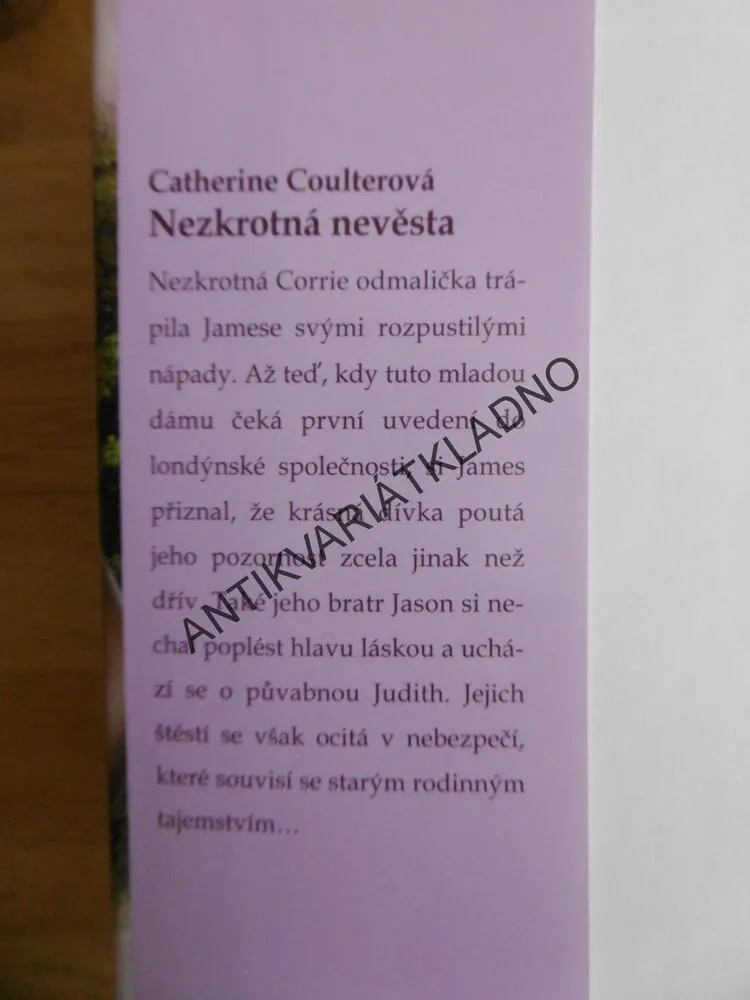NEZKROTNÁ NEVĚSTA, CATHERINE COULTER