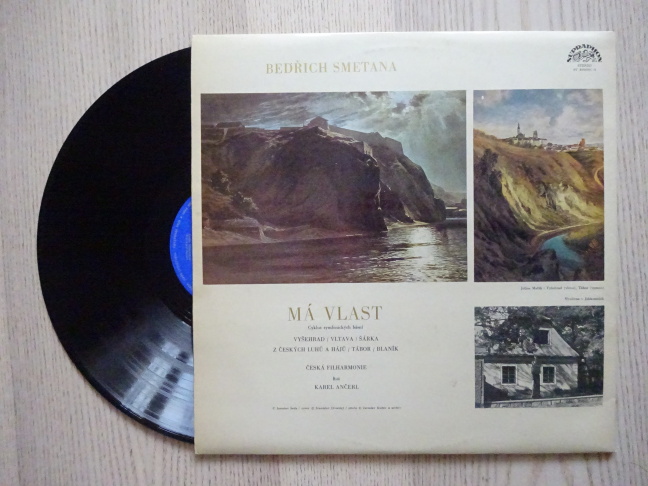 MÁ VLAST, BEDŘICH SMETANA, 2X LP