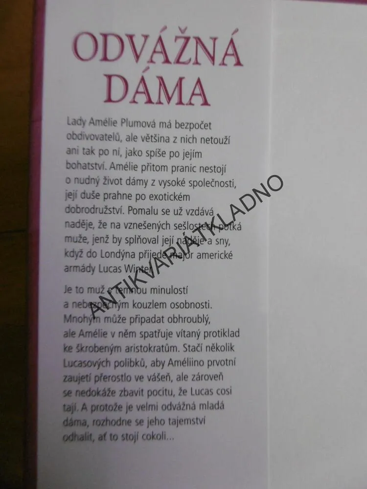 ODVÁŽNÁ DÁMA, SABRINA JEFFRIES
