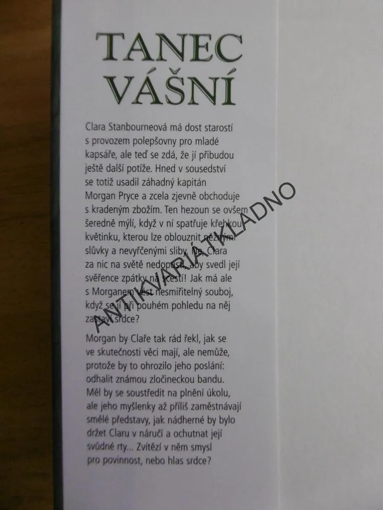 TANEC VÁŠNÍ, SABRINA JEFFRIES