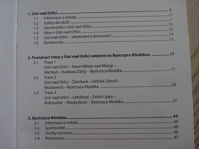 VÝLETY Z ÚSTÍ NAD ORLICÍ DO POHRANIČÍ, PIRKLOVÁ, VAŇOUSOVÁ, **an
