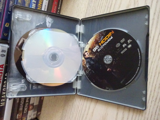 96 HODIN, TRILOGIE 1-3, LIAM NEESON, V PLECHOVÉ KRABIČCE, DVD FILM