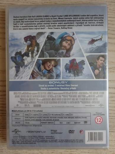 EVEREST, BROLIN, WATSON, KNIGHTLEY, DVD FILM