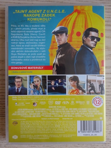 KRYCÍ JMÉNO U.N.C.L.E.,  DVD FILM