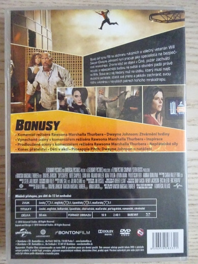 MRAKODRAP, DWAYNE JOHSON, SKÁLA, DVD FILM