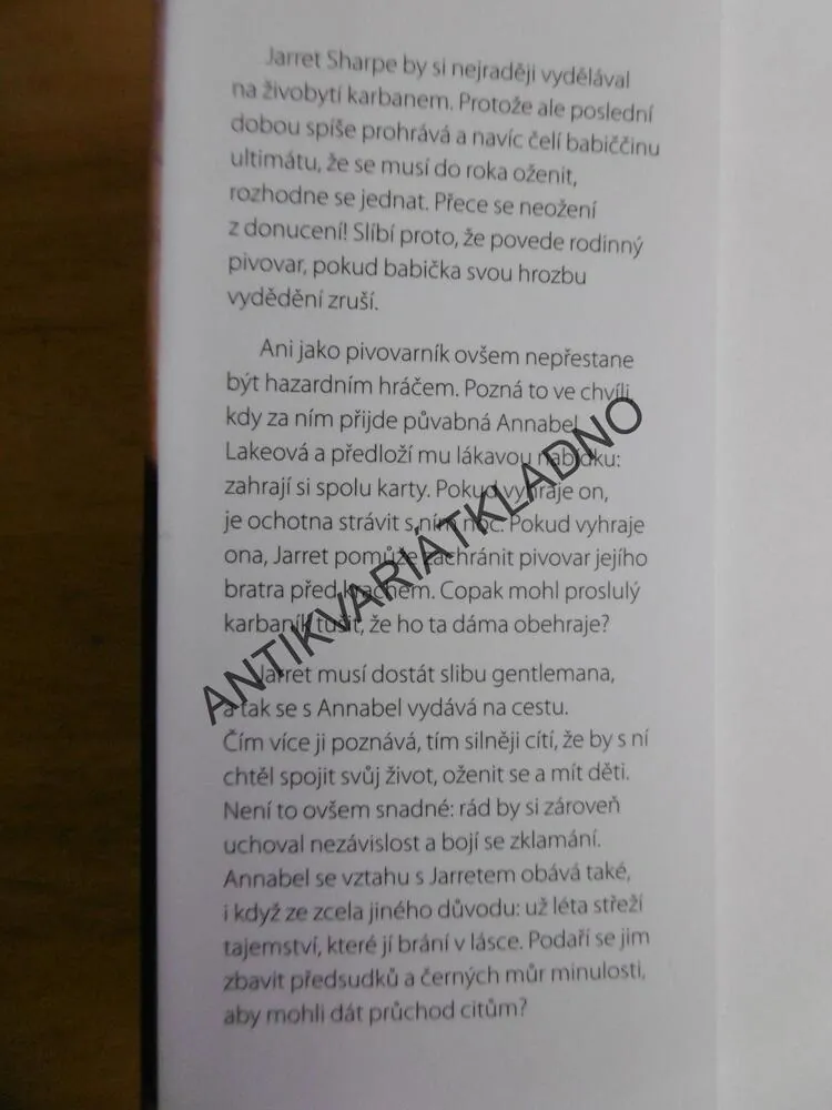 VÝTEČNÍK V JEJÍM LOŽI, SABRINA JEFFRIES