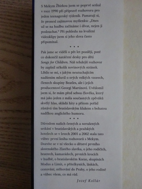 MEKY, MIRO ŽBIRKA, JOZEF KOLLÁR, **an
