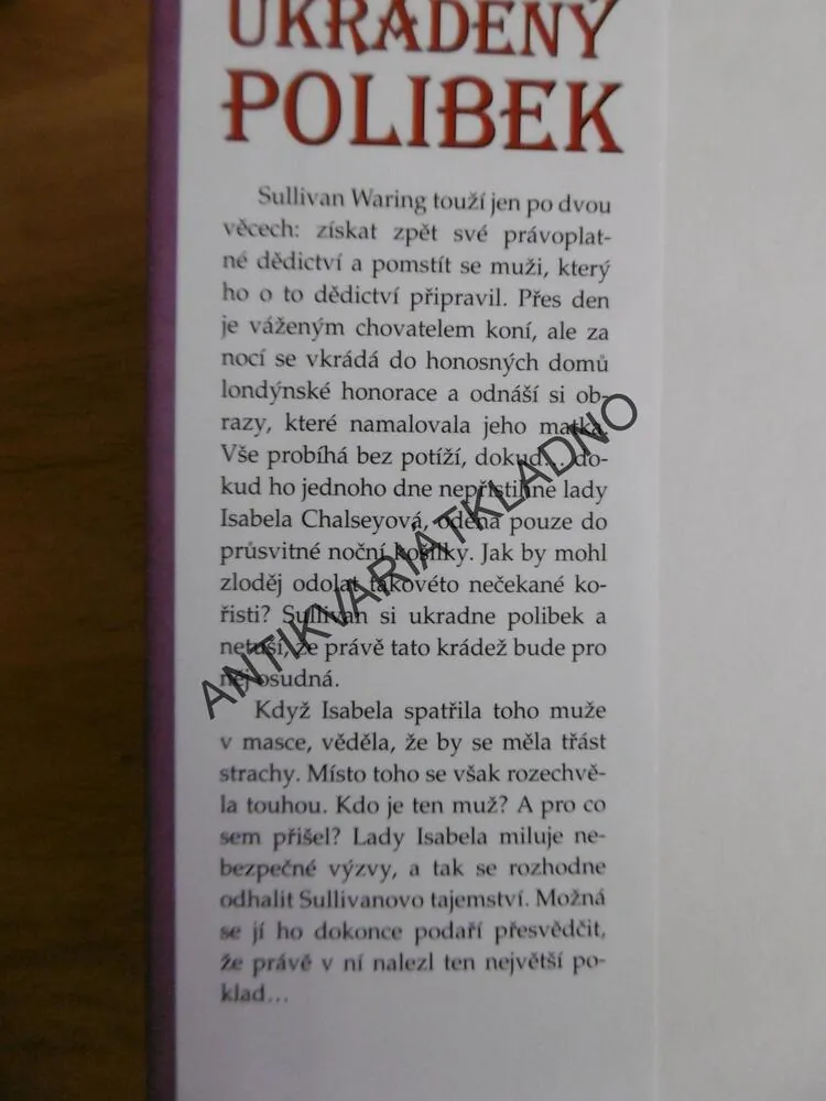 UKRADENÝ POLIBEK, SUZANNE ENOCH