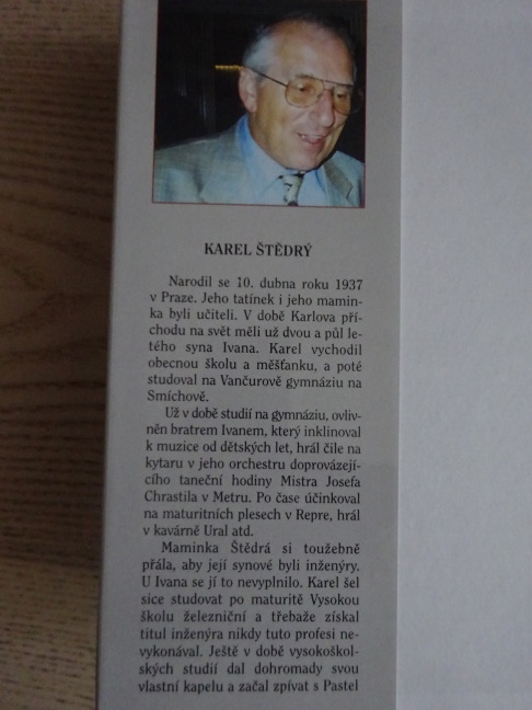 KAREL ŠTĚDRÝ, Z MÉHO ŽIVOTA, TROCHU NOSTALGIE NIKOHO NEZABIJE, **an
