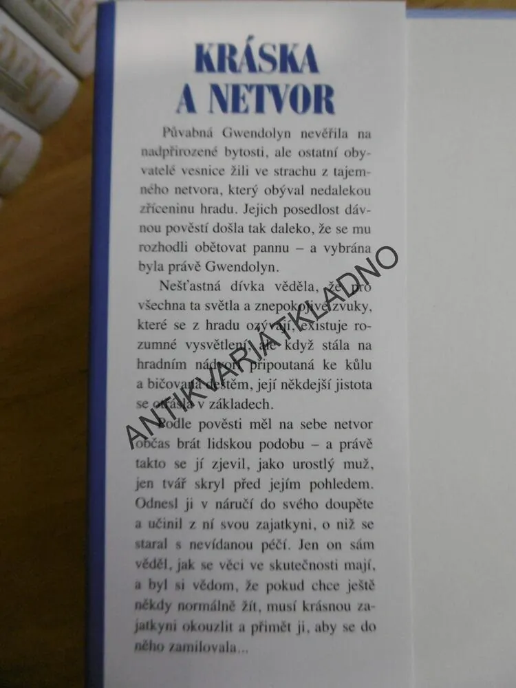 KRÁSKA A NETVOR, TERESA MEDEIROS, **an