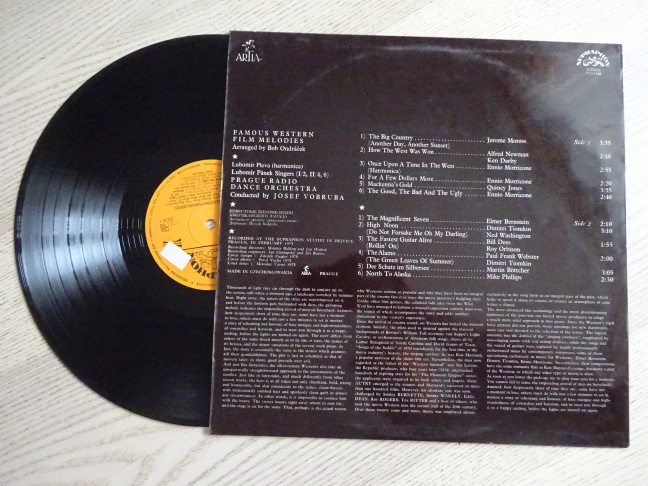 FAMOUS WESTERN FILM MELODIES, FILMOVÁ HUDBA, LP