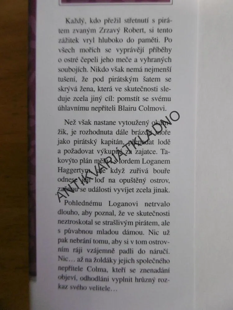 PIRÁTSKÁ NEVĚSTA, SHANNON DRAKE