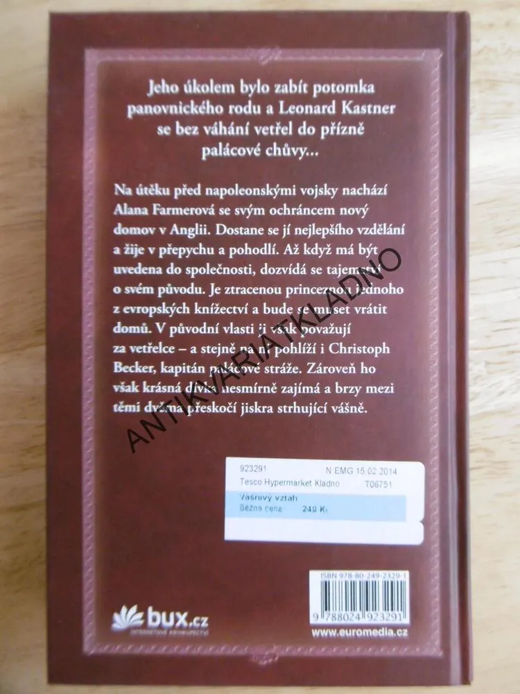 VÁŠNIVÝ VZTAH, JOHANNA LINDSEY, LINDSEYOVÁ