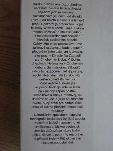 ECCE HOMO HELENA RŮŽIČKOVÁ, OTAKAR BRŮNA, **an