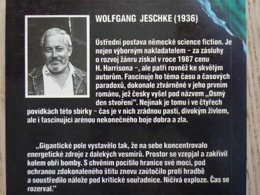 TEMNÉ BRÁNY ČASU, WOLFGANG JESCHKE, **an