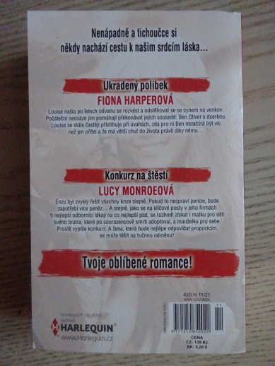 UKRADENÝ POLIBEK, FIONA HARPEROVÁ, KONKURZ NA ŠTĚSTÍ, LUCY MONROEOVÁ, **an