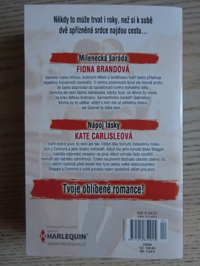 MILENECKÁ ŠARÁDA, FIONA BRANDOVÁ, NÁPOJ LÁSKY, KATE CARLISLEOVÁ, **an