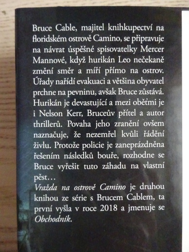VRAŽDA NA OSTROVĚ CAMINO, JOHN GRISHAM, **an