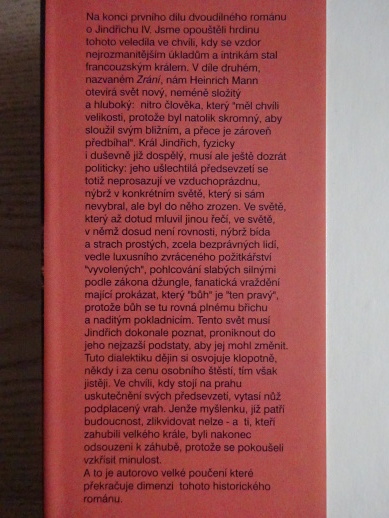 ZRÁNÍ KRÁLE JINDŘICHA IV., HEINRICH MANN, **an
