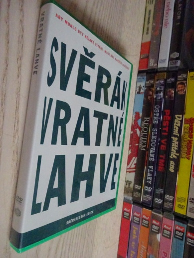 VRATNÉ LAHVE, DVD FILM 