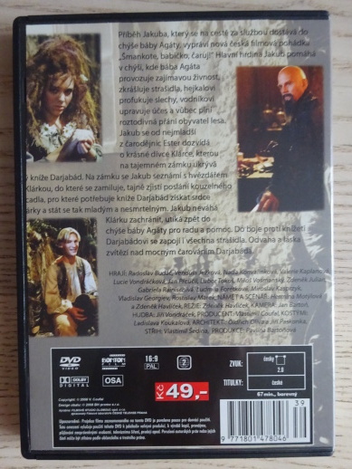 ŠMANKOTE, BABIČKO, ČARUJ!, DVD FILM