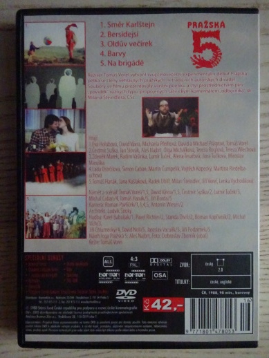 PRAŽSKÁ 5, DVD FILM