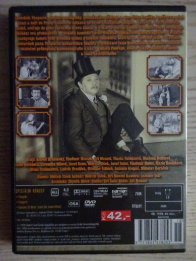 BÁJEČNÍ MUŽI S KLIKOU, DVD FILM ČR