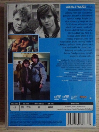 LÁSKA Z PASÁŽE, DVD FILM