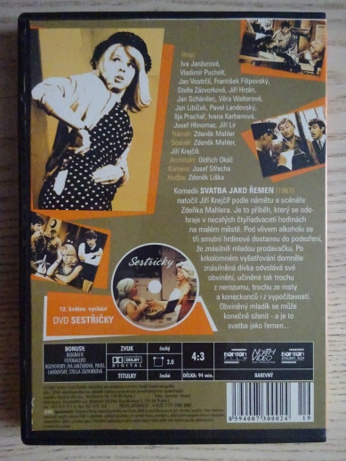 SVATBA JAKO ŘEMEN, DVD FILM