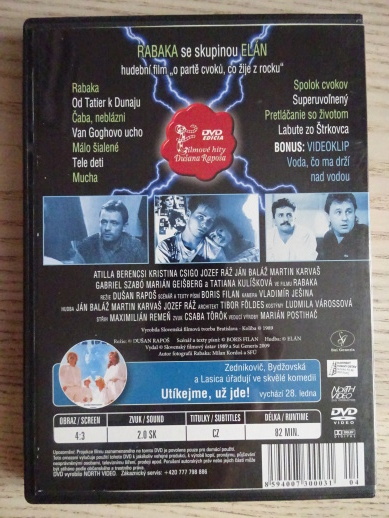 RABAKA, ELÁN, DVD