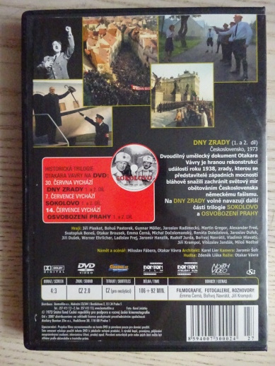 DNY ZRADY, DVD FILM