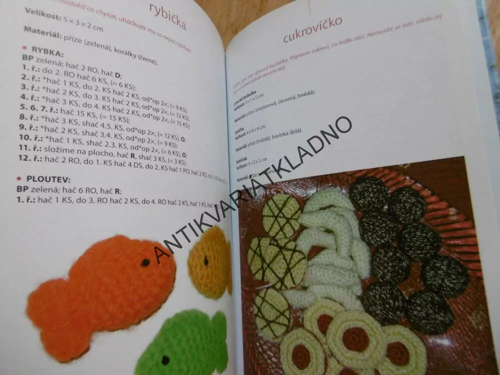 HÁČKOVÁNÍ, HRAČKY, OZDOBY, DROBNOSTI, LENKA BEDNÁŘOVÁ