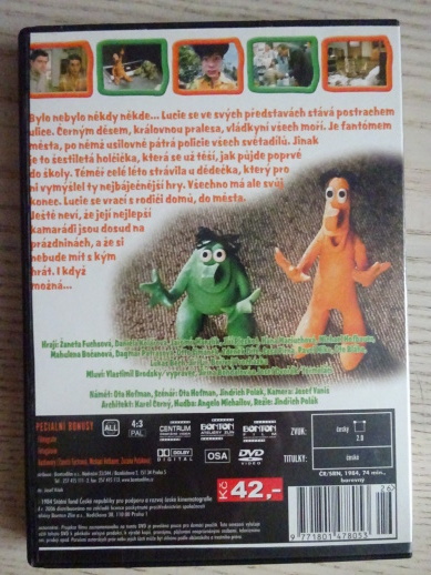 LUCIE, POSTRACH ULICE, DVD FILM ČR